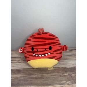Build A Bear BABW‎ SKOOSHERZ Red Raptor Stuffed Plush Animal Dinosaur 10"